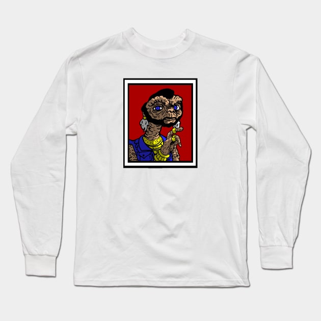 Mr e-t Long Sleeve T-Shirt by Undeadredneck